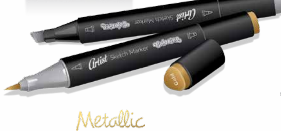 Sketch Markers 2 stk